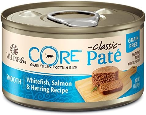  Wellness CORE Grain-Free Wet Kitten Food, Natural Canned Food For Cats, Made With Real Meat (Kitten, Turkey & Chicken Liver, 3 Oz Can, 12 Pack)