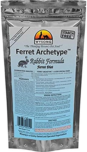  Wysong 858053 Ferret Archetype Quail Formula - Raw Ferret Food - 7.5 Ounce Bag