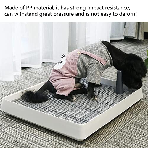  For Small Holder Potty Dogs Dog Toilet Indoor 12.2 Inch Toilet Pet X Potty Pads Dogs Training 15.1 Dog Training Pet Supplies Pet Supplies For Dogs Collars And Leashes (White, One Size)