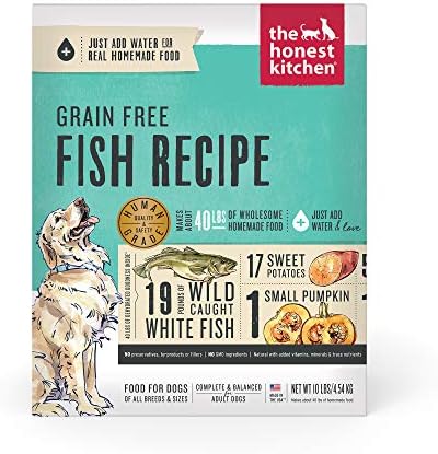  The Honest Kitchen Human Grade Dehydrated Grain Free Dog Food – Complete Meal Or Dog Food Topper – Chicken 10 Lb (makes 40 Lbs)