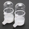  Pet Birds 2Pcs/Set Feeder Water Drinker Seed Fountain Cage Budgie Canary Finch Food Dish Dispenser Birds Feeding Tools 400ML