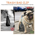  Ipetboom Dog Bag Holder Dog Poop Bag Holder Fasteners 8pcs Waste Bag Carrier Dog Poop Bag Holder With Touch Fasteners Attachment Hands- Free Holder For Dog Leashes Sky- Blue Hands Free Leash