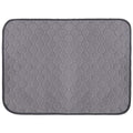 Pet Pee Pad Washable Dog Pee Pads Reusable Puppy Dog Training Pads Waterproof Whelping Pads Absorbent Pet Training Mat With Anti Slip Bottom For Dog Cat(L Gray)