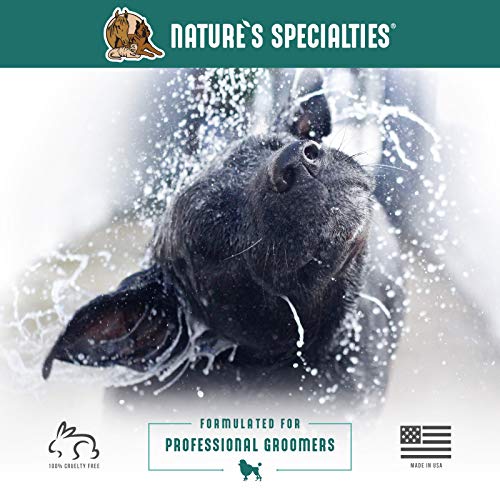  Nature's Specialties Colloidal Oatmeal Ultra Concentrated Dog Shampoo Concentrate For Pets, Makes Up To 1.5 Gallons, Natural Choice For Professional Groomers, Relieves Itching, Made In USA, 16 Oz