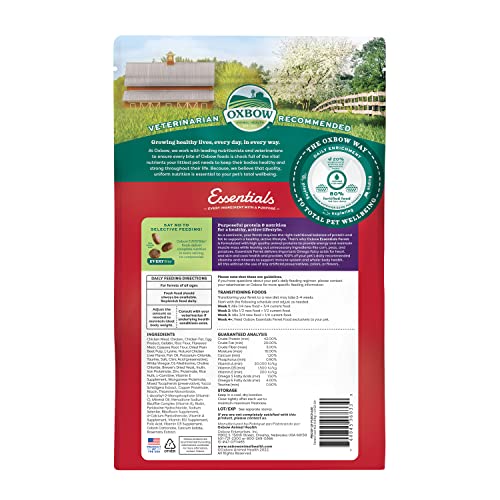  Oxbow Animal Health Essentials Ferret Food - 4 Lb