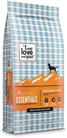  "I And Love And You" Trial Size Naked Essentials Lamb & Bison, Grain Free Dry Dog Food, 4 LB