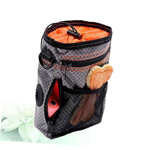  Mipcase Pet Treat Dispenser Container For Dog Food Containers For Food Wrist Trainer Travel Snack Container Travel Tote Bag Dog Snack Storage Bag Dog Food Carrier Pet Food Bag Tool Walker