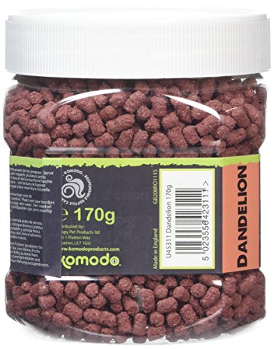  Komodo Complete Holistic Tortoise Diet, Dandelion, Tube,170 G