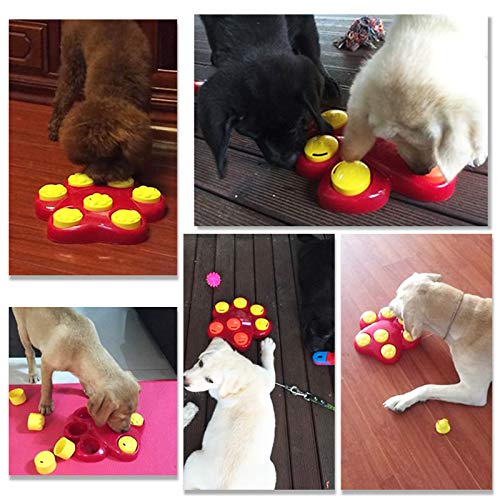  N/W Dog Puzzles For Smart Dogs Interactive Dog Puzzle Toys Durable Dogs Food Puzzle Feeder Toys To Keep Them Busy Improve Your Dog's Iq With Playing Interaction Training