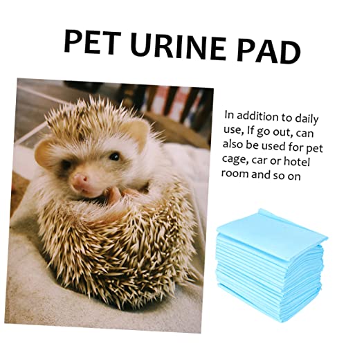  PATKAW 50pcs Chinchilla Bedding Guinea Pig Cages Indoor Disposable Underpads Cat Urine Pad Rabbit Potty Training Pads Dog Pads Extra Large Pet Supplies Bedpan Potty Pad Rabbit Cage Litter