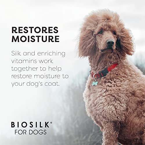 BioSilk Bundle Detangling Kit - Includes Silk Therapy Dog Detangling Shampoo, Detangling Conditioning Spray, And Pin Brush - Dog Grooming Kit, Detangling Brush, Dog Spray, Dog Shampoo