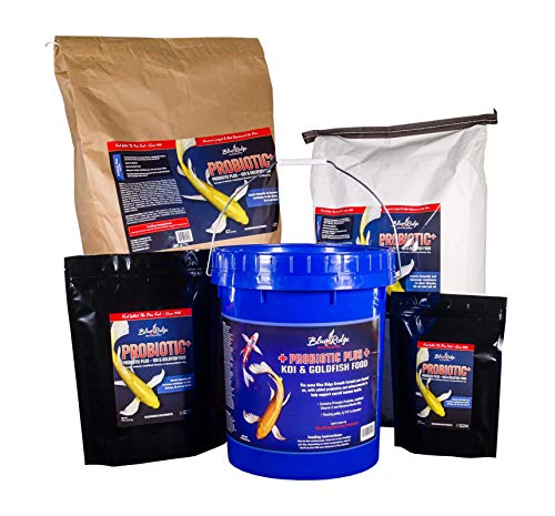  Blue Ridge Fish Food [5lb], Probiotic Plus 3/16" Floating Pellet, Koi And Goldfish
