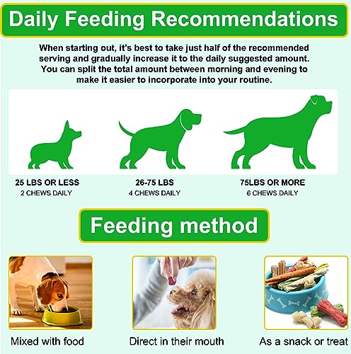 Flea & Tick Prevention For Dogs Chewable, Natural Flea And Tick Supplement For Dogs, 150 Flea And Tick Chews For Dogs, Oral Flea Pills For All Breeds And Ages Dogs