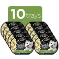  CESAR Simply Crafted Adult Wet Dog Food Meal Topper, Chicken, Carrots & Green Beans, (10) 1.3 Oz. Tubs