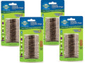  PetSafe (4 Pack) Busy Buddy Refill Ring Dog Treats For Select Busy Buddy Dog Toys, Peanut Butter Flavored Natural Rawhide, Size B