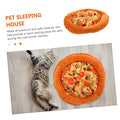  OATIPHO Cat Nest Indoor Playset Pet Mat For Food Big Cat Little Cat Cozy Food Dog Cat Bed Pet Lounger Cat Beds For Outdoor Cats Small Cat House Cat Toys Cat Hideaway Kitten Warm Pad Cloth