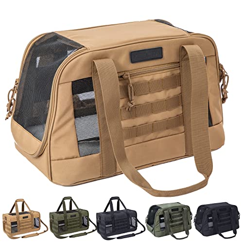  VEAGIA Cat Carrier,Pet Carrier,Cat Carriers For Medium Cats Under 25,Soft Puppy Travel Bag Carriers For Small Dogs Airline Approved