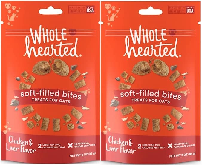 GENERIC WholeHearted Savory & Tasty Cat Treats (Crunchy - Catnip, 2 - 3 Oz)