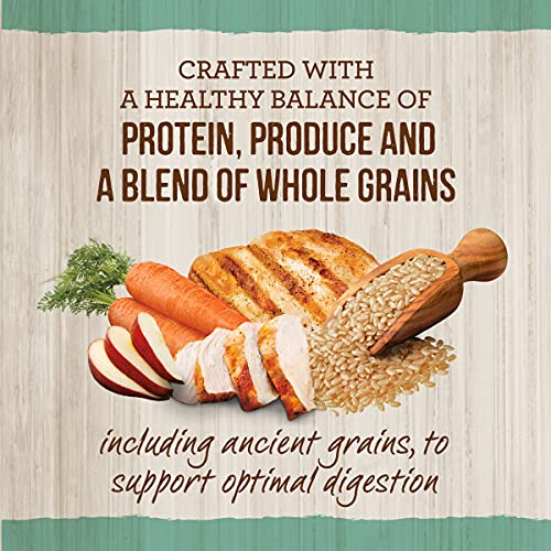  Merrick Healthy Grains Dry Dog Food Senior Recipe - 25 Lb. Bag
