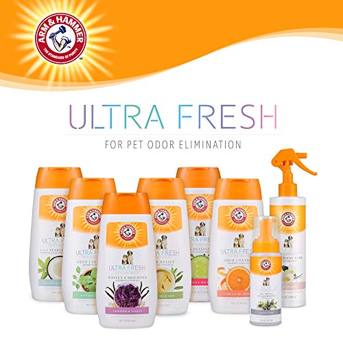  Arm & Hammer Ultra Fresh Dog Shampoos, Conditioners, And Sprays For Dogs | Arm & Hammer Baking Soda Ingredient Helps Neutralize Bad Pet Odors For An Advanced Clean | Itch Relief Shampoo For Dogs