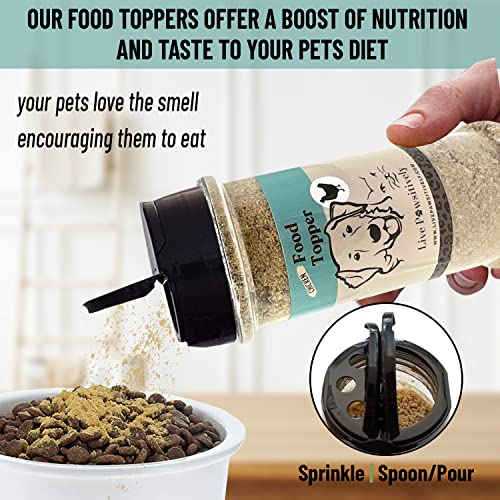  Live Pawsitively Freeze Dried Food Topper For Dogs & Cats (Beef, Chicken, Lamb, Salmon, White Fish) (White Fish)