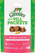  Greenies Pill Pockets Salmon Treats For Cat 45 Oz. 1 Pk