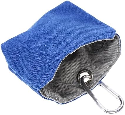  Balacoo Treats Pouch Dogs Training Walking Blue Waste Cloth Bird Bag Animal With Pouch: Puppy Bags Carabiner Dispenser Treat Outdoor Cat Clip Waist For Dog Food Toys Snack Tote Portable Doggies Bag