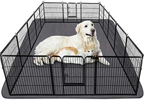  SIWA MARY Reusable Pee Pads For Dogs, 48"x48"/60"x48" Large, Washable Dog Pads With Super Absorbent, Non-Slip, Waterproof, Puppy Potty Whelping Pads Pet Traning Pads For Crate, Kennel, Playpen