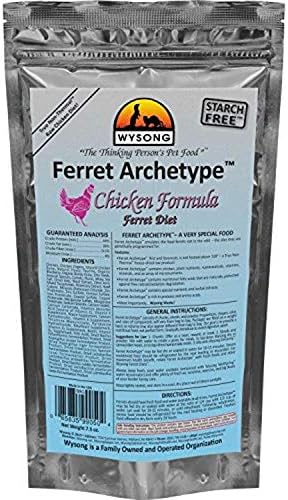  Wysong 858053 Ferret Archetype Quail Formula - Raw Ferret Food - 7.5 Ounce Bag