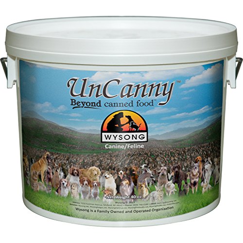  Wysong Uncanny Canine/Feline Raw Diet - Dog/Cat Food Supplement - 40 Ounce Bucket