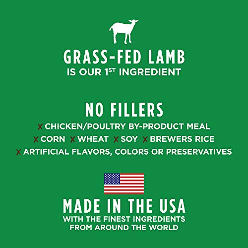  Instinct Be Natural Real Lamb & Oatmeal Recipe Natural Dry Dog Food, 24 Lb. Bag