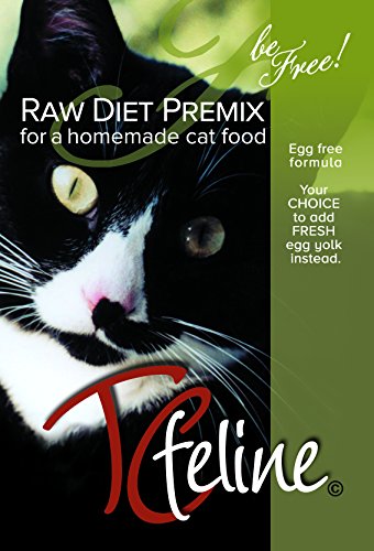  TCfeline RAW Cat Food Premix/Supplement To Make A Homemade, All Natural, Grain Free, Holistic Diet – Original Version With No Liver (Trial 4.2 Oz) Egg Free Formula