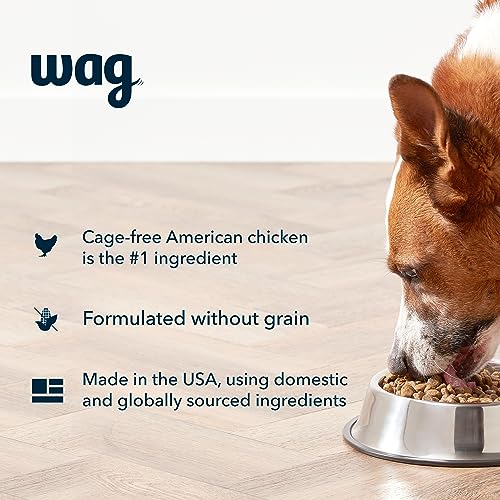  Amazon Brand - Wag Dry Dog Food Chicken & Sweet Potato, Grain Free 24 Lb Bag