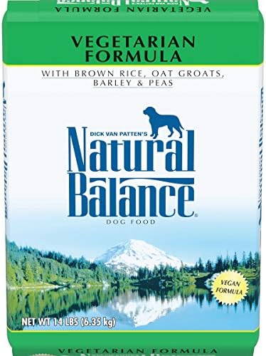  Natural Balance Limited Ingredient Adult Dry Dog Food With Vegan Plant Based Protein And Healthy Grains, Vegetarian Recipe, 12 Pound (Pack Of 1)