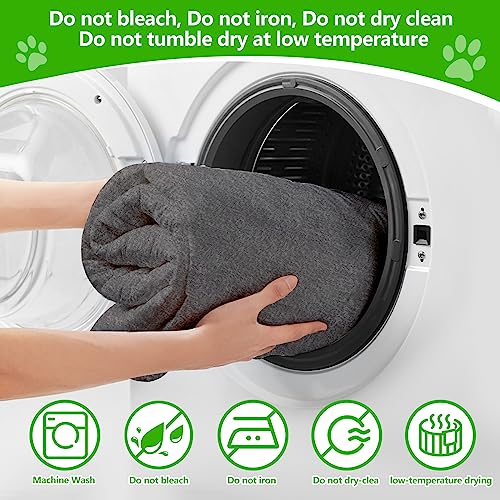  Loytryal Washable Pee Pads For Dogs, 72x72 Inches 2 Pack Extra Large Reusable Dog Pee Pads Washable Large Dog Pee Pad For Potty Training, Travel