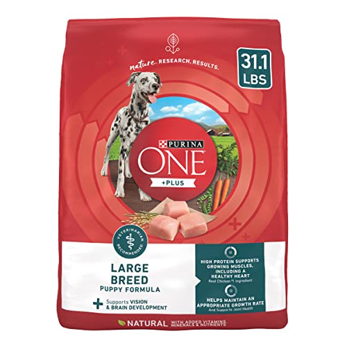  Purina ONE Plus Large Breed Puppy Food Dry Formula - 31.1 Lb. Bag