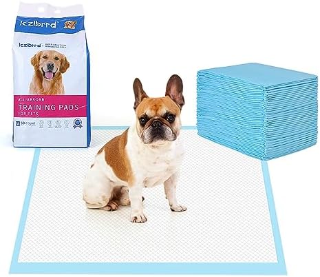  LCZLBRRD Large 23.5"x35" Training Pads（30 Counts）-Disposable Polymer Large Capacity No Leaking Pee Pads For Big Dogs,Puppy,Cats,etc.