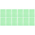  Iplusmile 12pcs In Splice Rabbit Pet Heat Inch, Cushions And Cat Mats- Dogs Random Cats Bottom Mats, Bunny Cages Snowflake Rat Mat, Chinchilla Design Non- Slip Skin Mat Animal, Holder Green