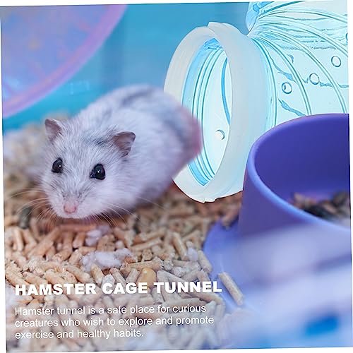  POPETPOP 2 Sets Hamster Pipe Rooster Stuffed Animal Ladybug Food Puppy Water Bottle DIY Hamster Pipes Hamster Food Hamster Stuffed Animals Hamster DIY Labyrinth Toy Hamster Toy Pipe Plastic