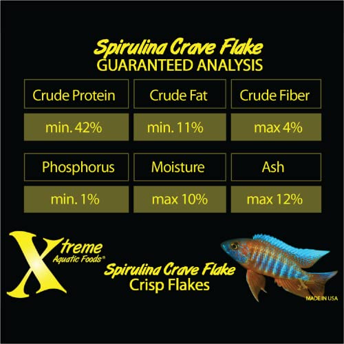  Xtreme Aquatic Foods 2211-F Community Crave Flake, 8 Oz
