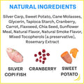  Chippin Wild-Caught Fish Jerky | Natural Dog Training Treats And Toy Stuffer | Grain-Free, Hypoallergenic & Human-Grade Protein | Puppies & Senior Dogs | Low Fat, Skin & Coat Support