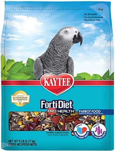  Kaytee Forti-Diet Pro Health Feather Health Parrot Food 5lb