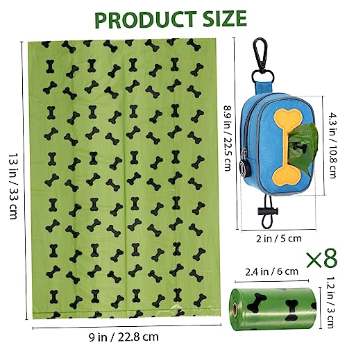  VILLFUL Pet Waste Bag Travel Accessory For Dog Portable Dog Bag Doggy Waste Bags Pet Waste Bags Dog Trash Pouch Dog Waste Bag Holder Dog Poo Bag Holder For Leash Bag: Oxford Cloth