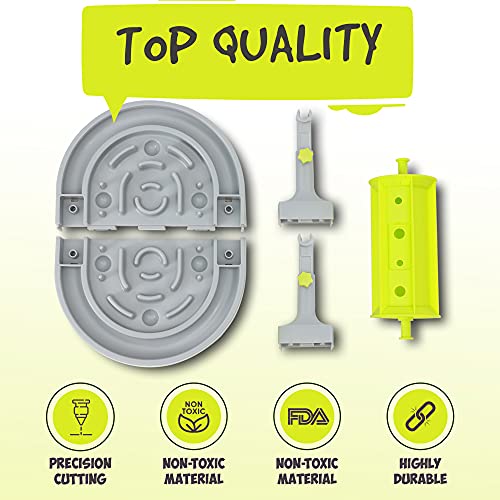  Dog Puzzle Toys For Smart Dogs Upgraded - Promotes Brain Stimulation And Healthy Eating - Slow Dispensing Food - No More Boredom - Adjustable Height For Medium/Large Dog