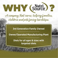  NutriSource Grain-Free Dog Food, Small Bites, Made With Chicken And Peas, 5LB, Dry Dog Food