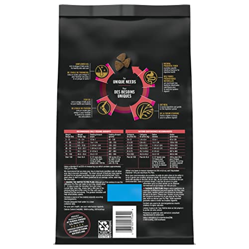  Purina Pro Plan Sensitive Skin And Sensitive Stomach Dog Food With Probiotics For Dogs, Lamb & Oat Meal Formula - 4 Lb. Bag