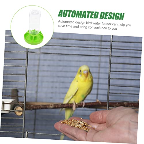  Birdseed 8 Pcs Proof Plastic Bunny Cup Parrot Lovebirds Drinking Birds Fountain Dog Farm Food Wild Bottle Bowl Dispenser For Garden Waterer Cat Parrots Feeder Tray Squirrel-