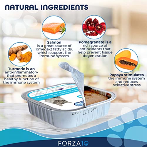  Forza10 Wet Hypoallergenic Cat Food, Fish Flavor Canned Wet Cat Food, For Adult Cats With Allergy And Skin And Coat Conditions, 12 Pack Case Of 3.5 Ounce Each
