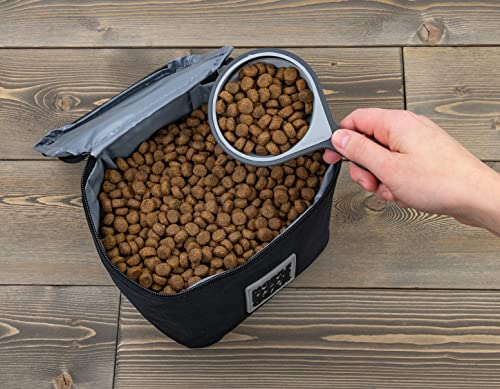  Mobile Dog Gear, Dine Away Replacement Dog Food And Treat Insulated Carriers For Travel, Small Dogs, 5 Cups Each, Set Of 2