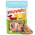  JollyBarks Bully Bites Dog Treats (1lb) Premium Natural Single Ingredient Odor Free Bully Sticks For Small Dogs - Grass Fed, Non-GMO Long Lasting Bully Sticks For Puppies, Small Bully Sticks (1lb Bag)
